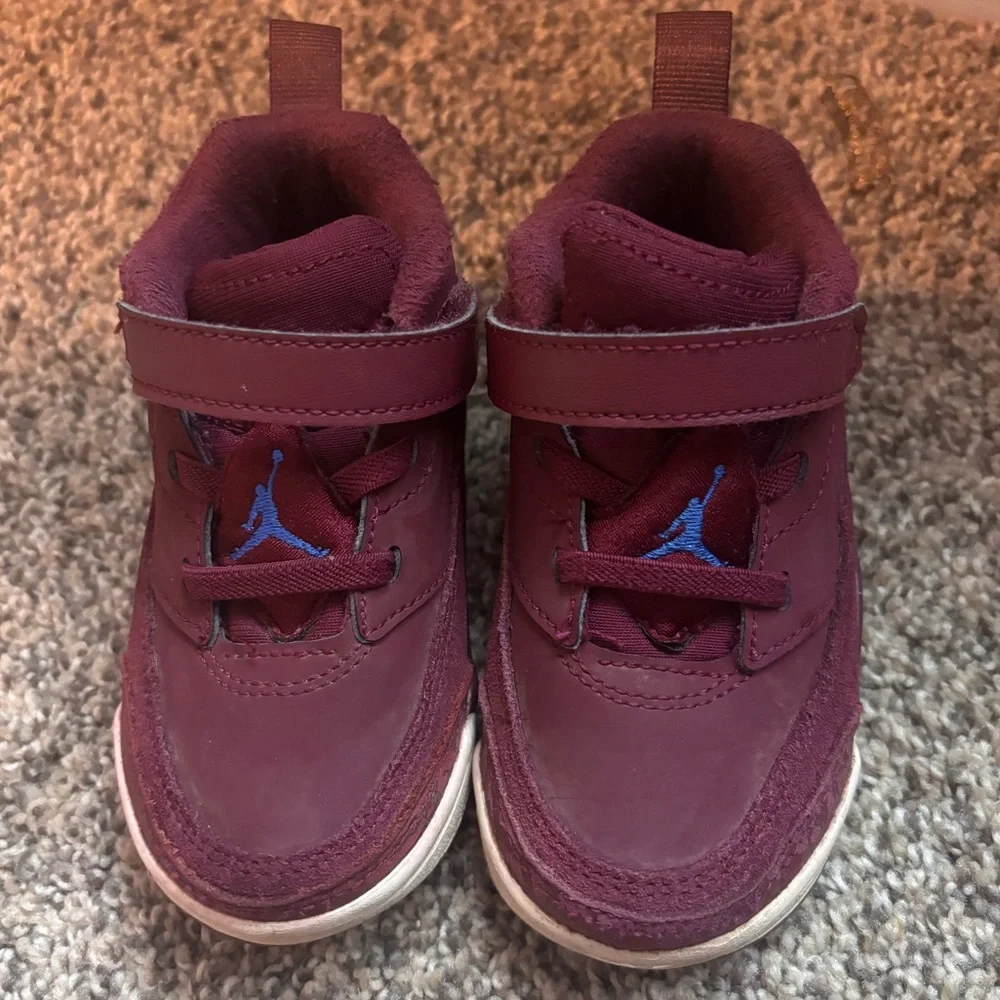 Toddler Jordan Maroon Brooklyn Sneakers